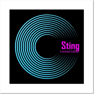 Limitied Edition Sting Posters and Art